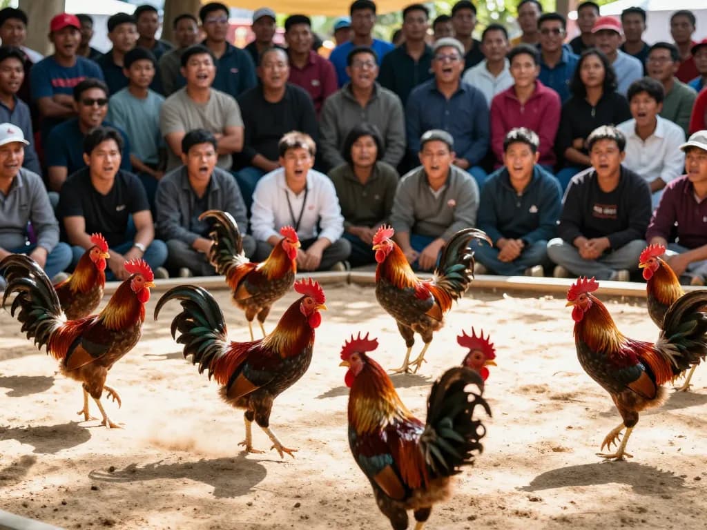 Xem những trận đá gà hồi hộp qua Phát sóng trực tiếp tại đấu trường Thomo đầy kịch tính