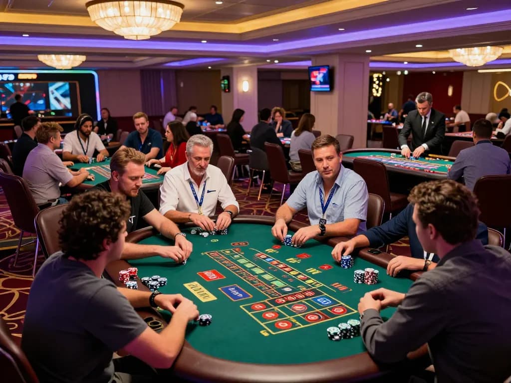 Engage with exciting games at the casino floor, find ทางเข้า m104 for the ultimate betting experience.