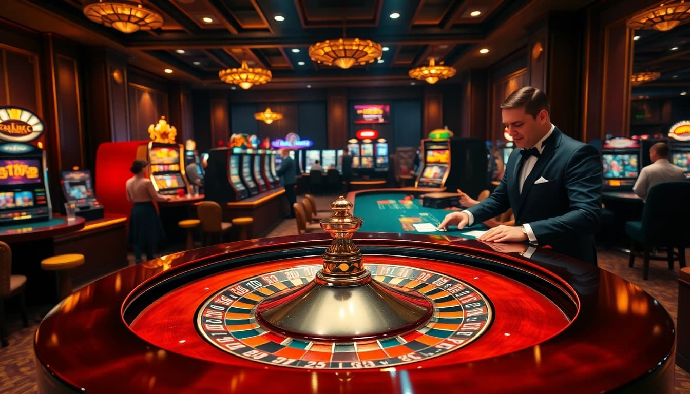 Experience luxury gambling excitement at https://shbetapp.app/ with blackjack, roulette, and poker chips.