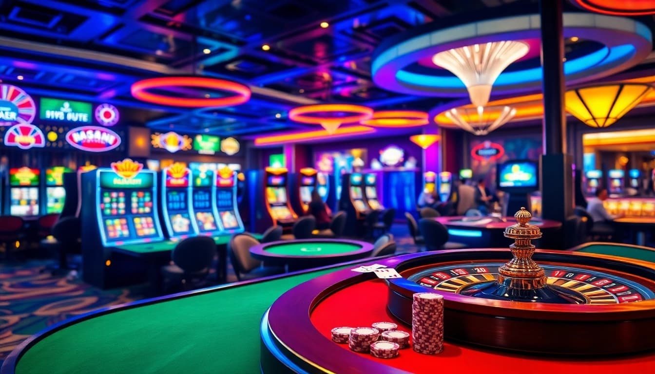 Experience the excitement of gaming at hz88.life with vibrant casino visuals and thrilling action.