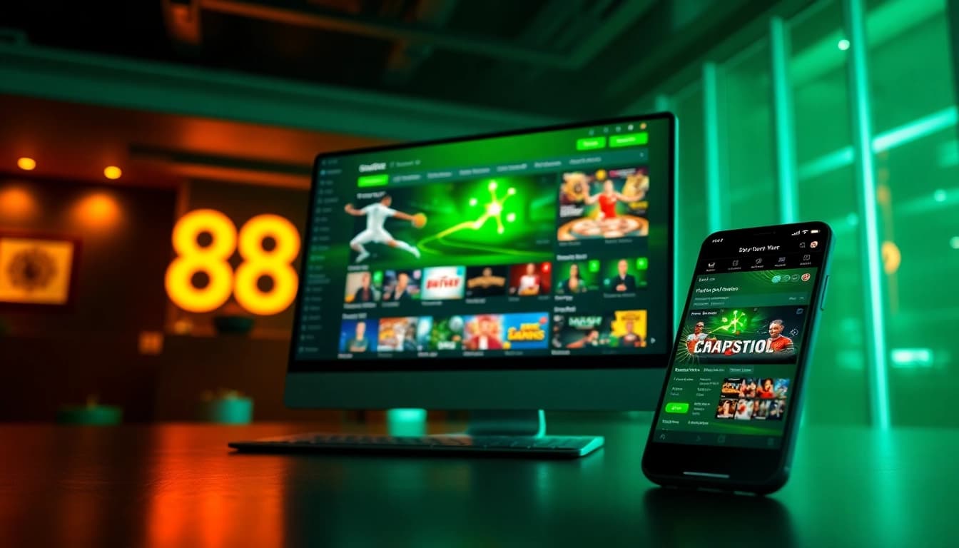 88vv online gambling platform interface showcasing interactive features and vibrant gaming options.