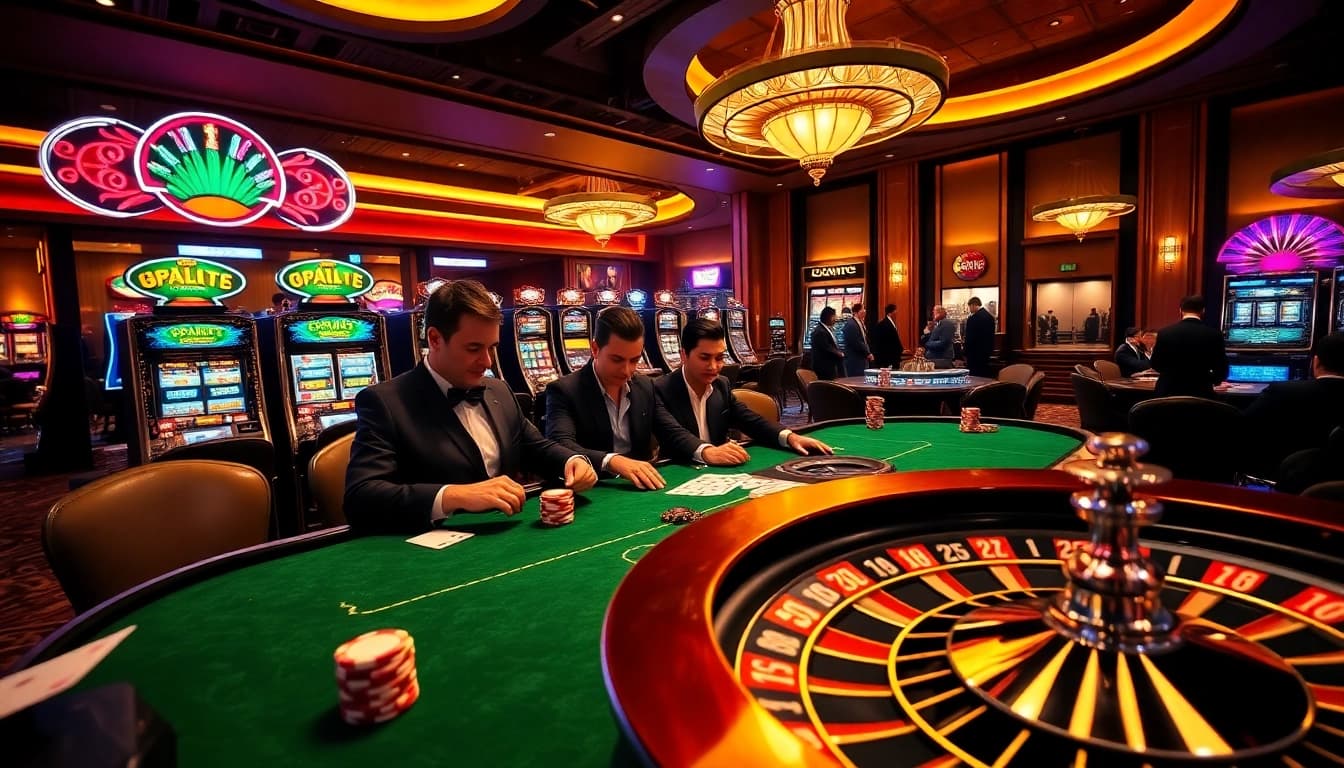 Experience the excitement of gaming at https://rr88.mov/ with stunning visuals of casino action, poker tables, and slot machines.