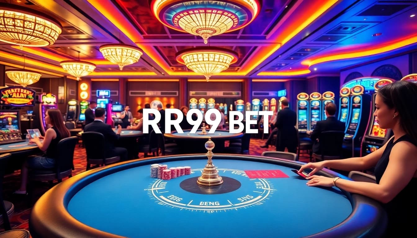 Experience thrilling gaming action at RR99 BET with live dealers and luxe casino settings.