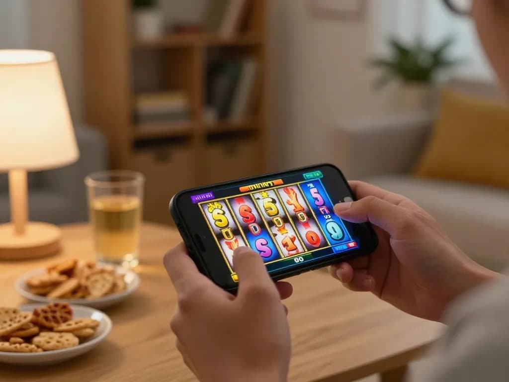 Berinteraksi dengan slot online di https://keluaranmejavip.it.com dalam pengaturan permainan rumah yang nyaman