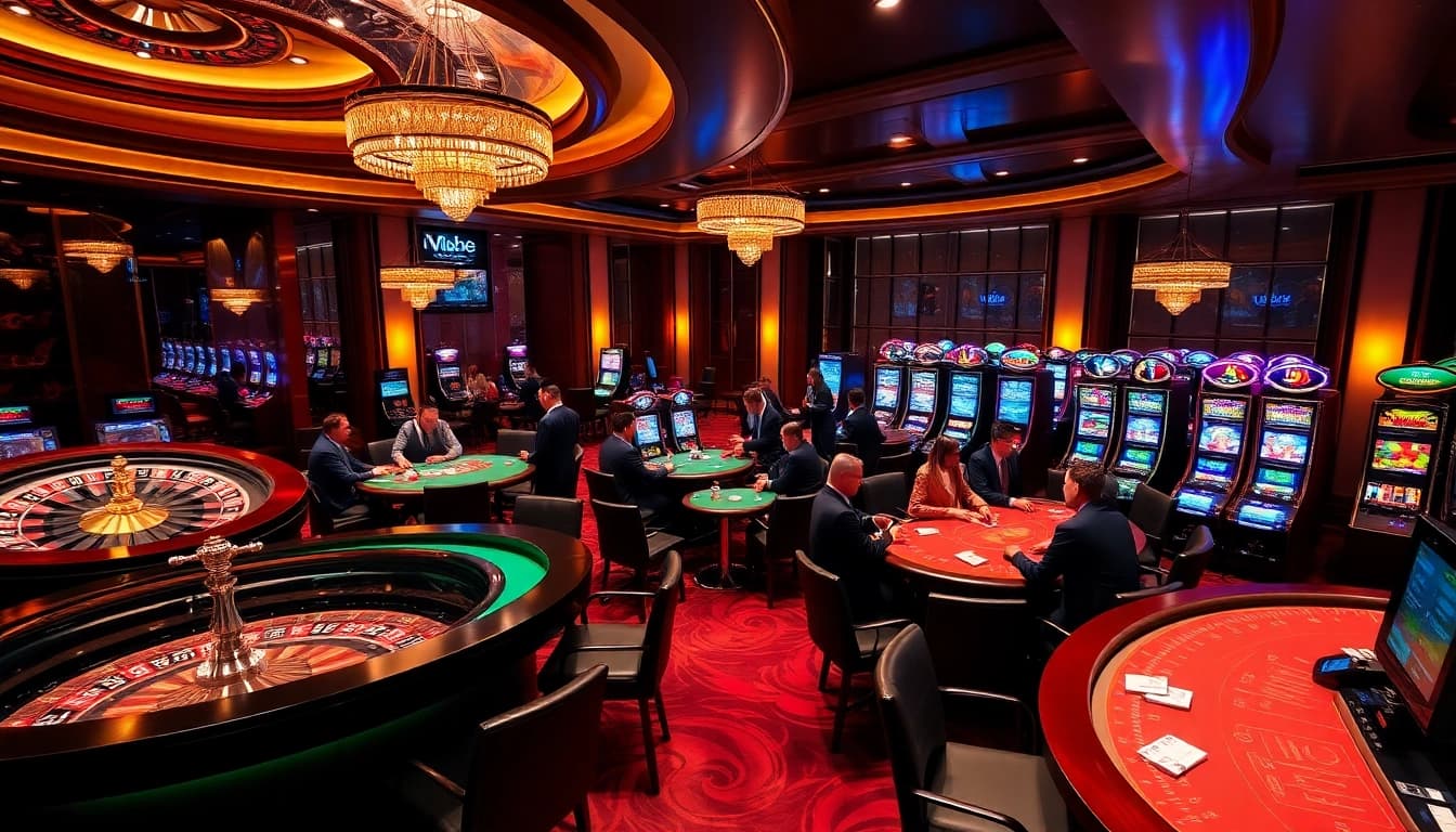 Experience the thrill of KP88 at a luxurious casino with dynamic games and exciting betting.