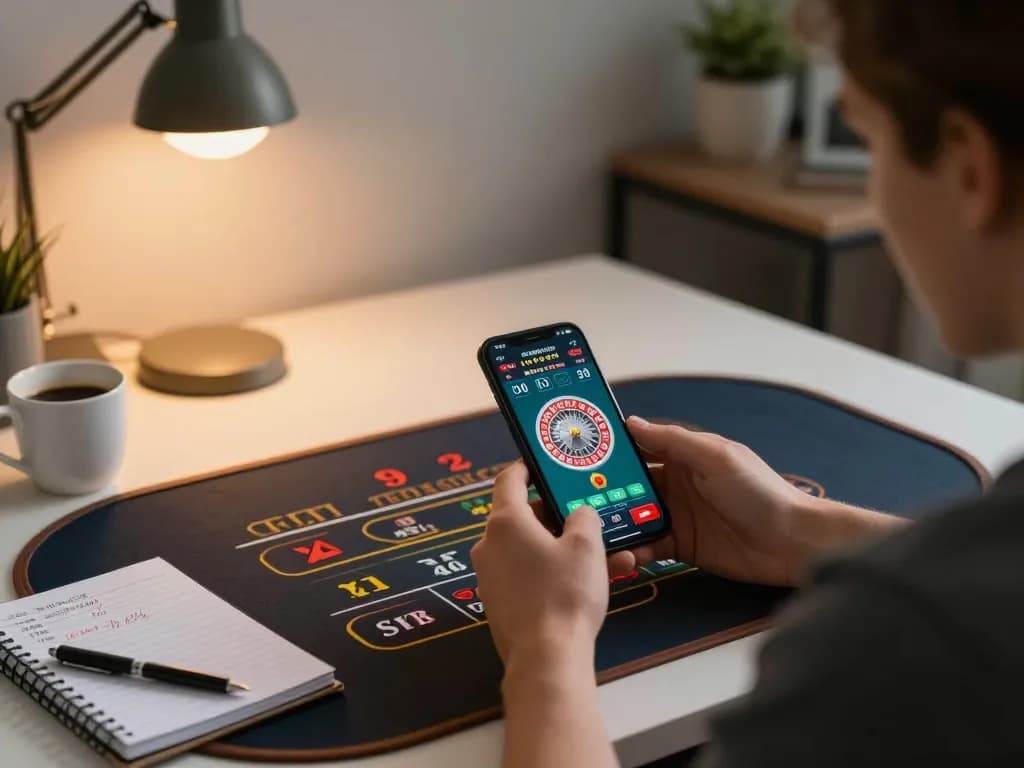Playing live dealer roulette on 11win mobile app while enjoying a cozy home setting