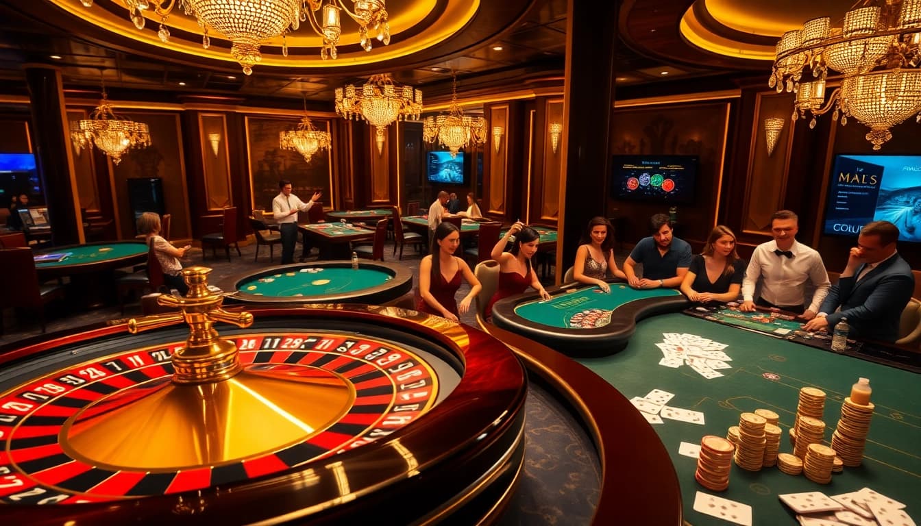 Players winning at casino games showcasing the excitement of https://mm88.report/.