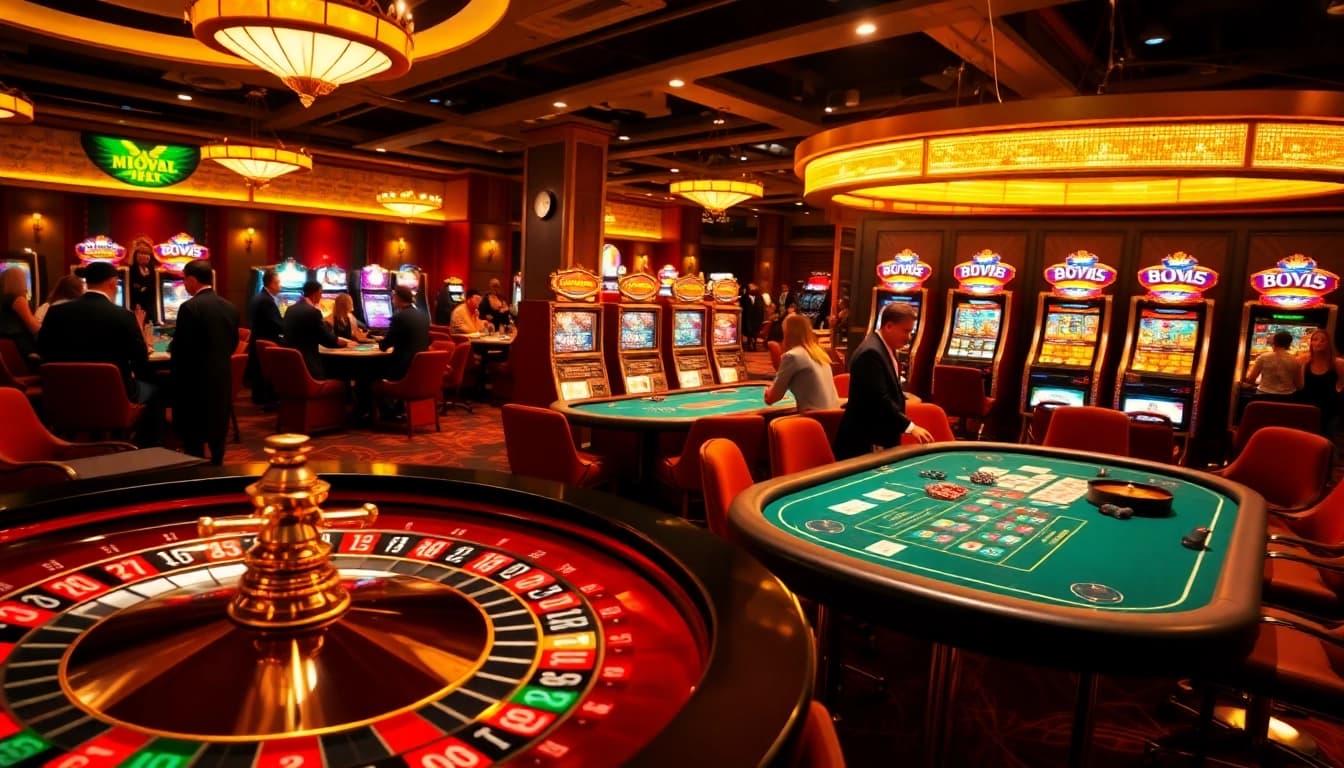Engaging scene showcasing a roulette table at a casino, integrating hidden wiki themes in gambling.