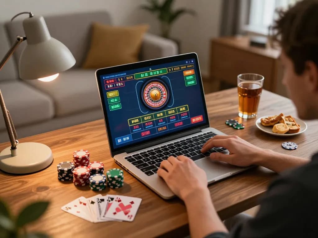Player engaging in dynamic online roulette game at LV88 with live dealer interface visible