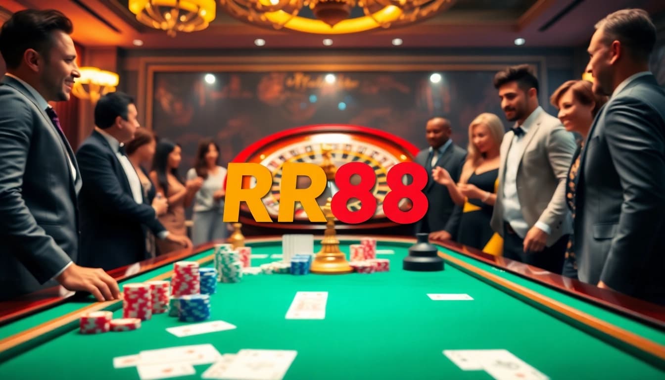 RR88 brings high-stakes excitement to players with a vibrant casino gaming scene of poker and roulette.
