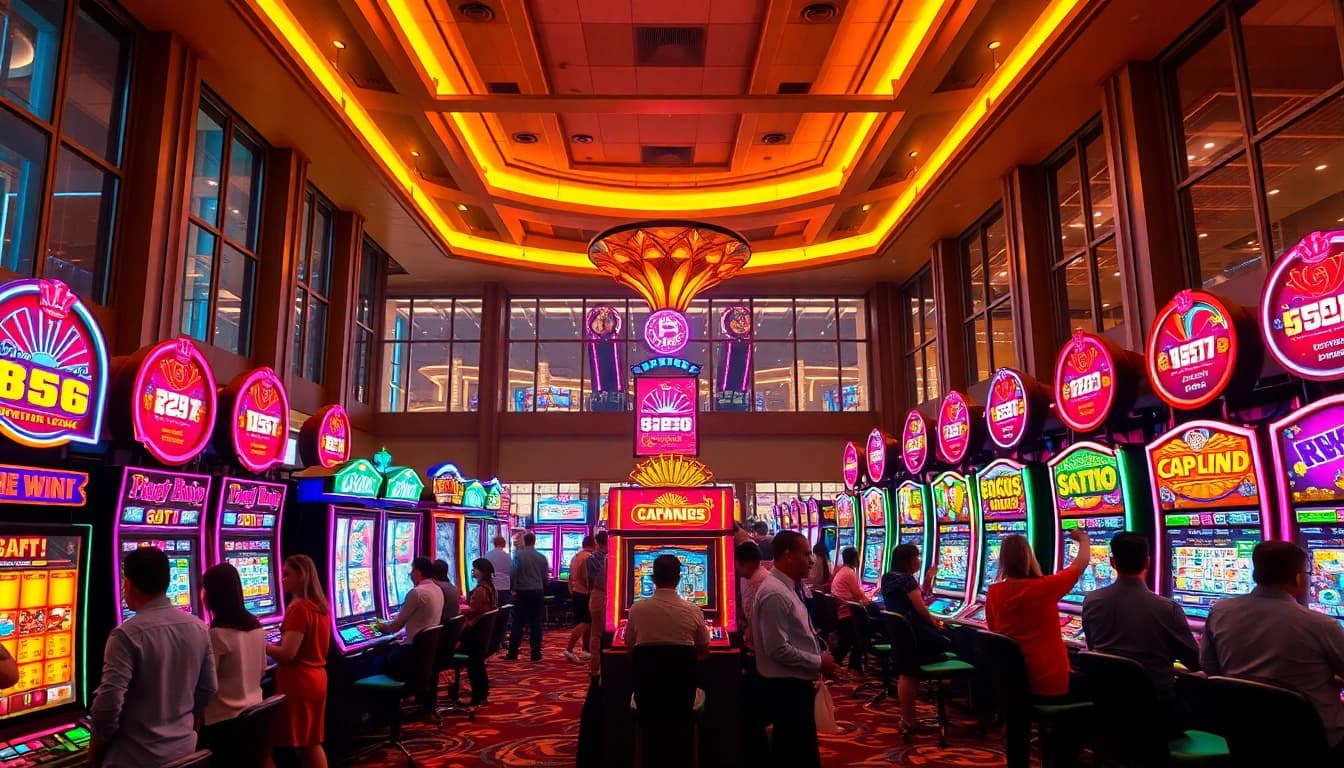 Menangkan slot gacor mudah menang dengan suasana kasino yang hidup dan ceria.