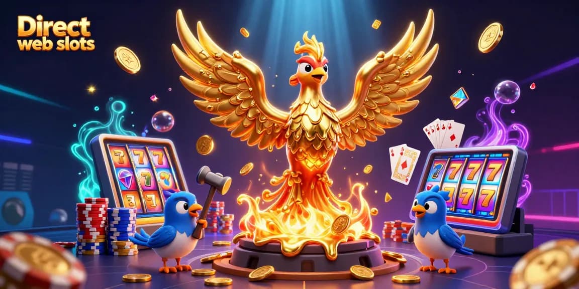 Experience dynamic gameplay with Direct web slots featuring molten phoenix and jackpot reels.
