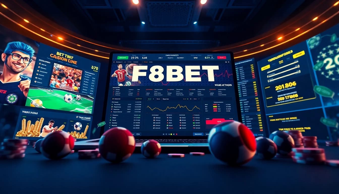 F8BET online betting platform featuring casino games and sports betting