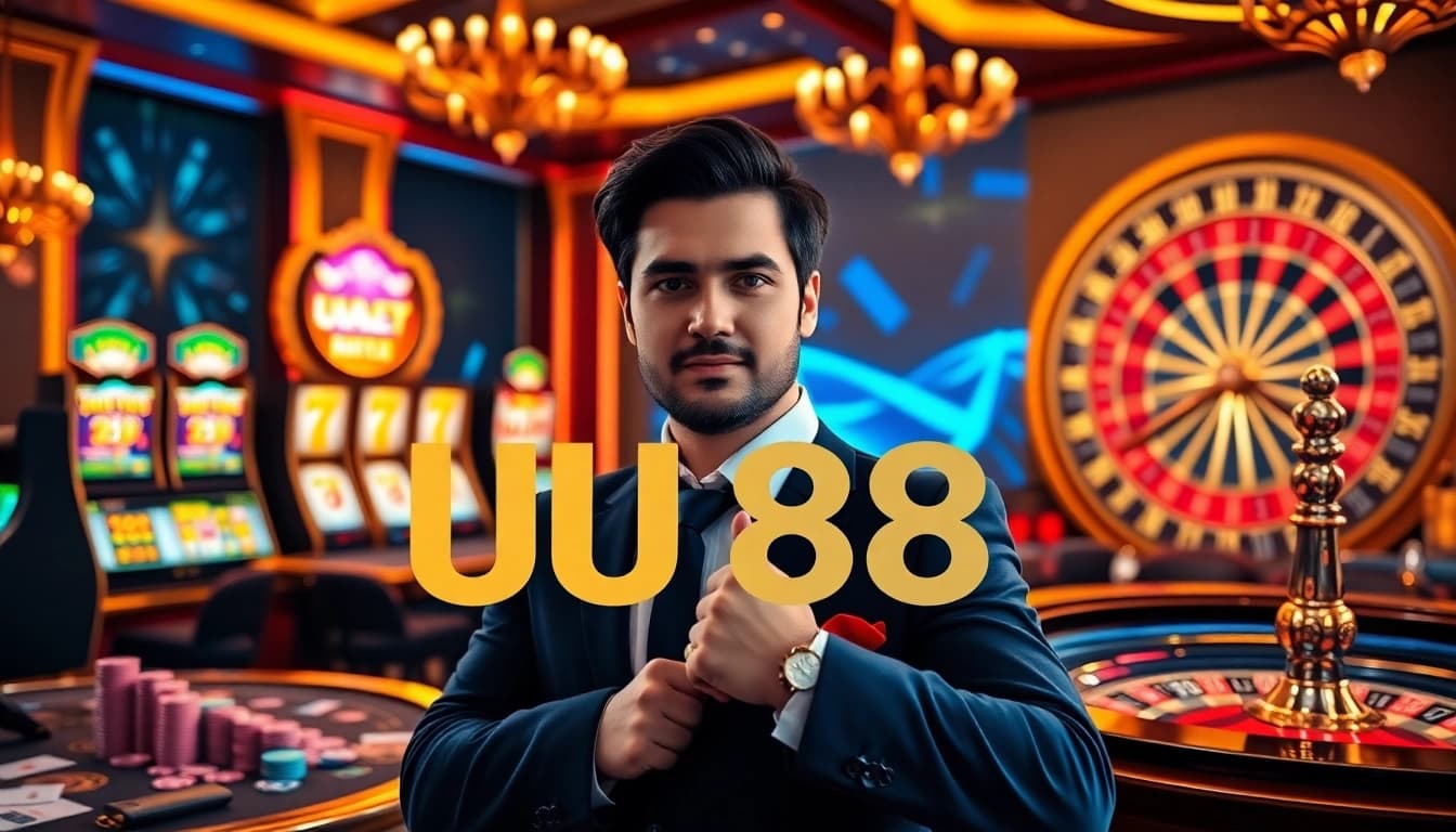 Experience thrilling games at UU88 with engaging casino tables and vibrant betting moments.
