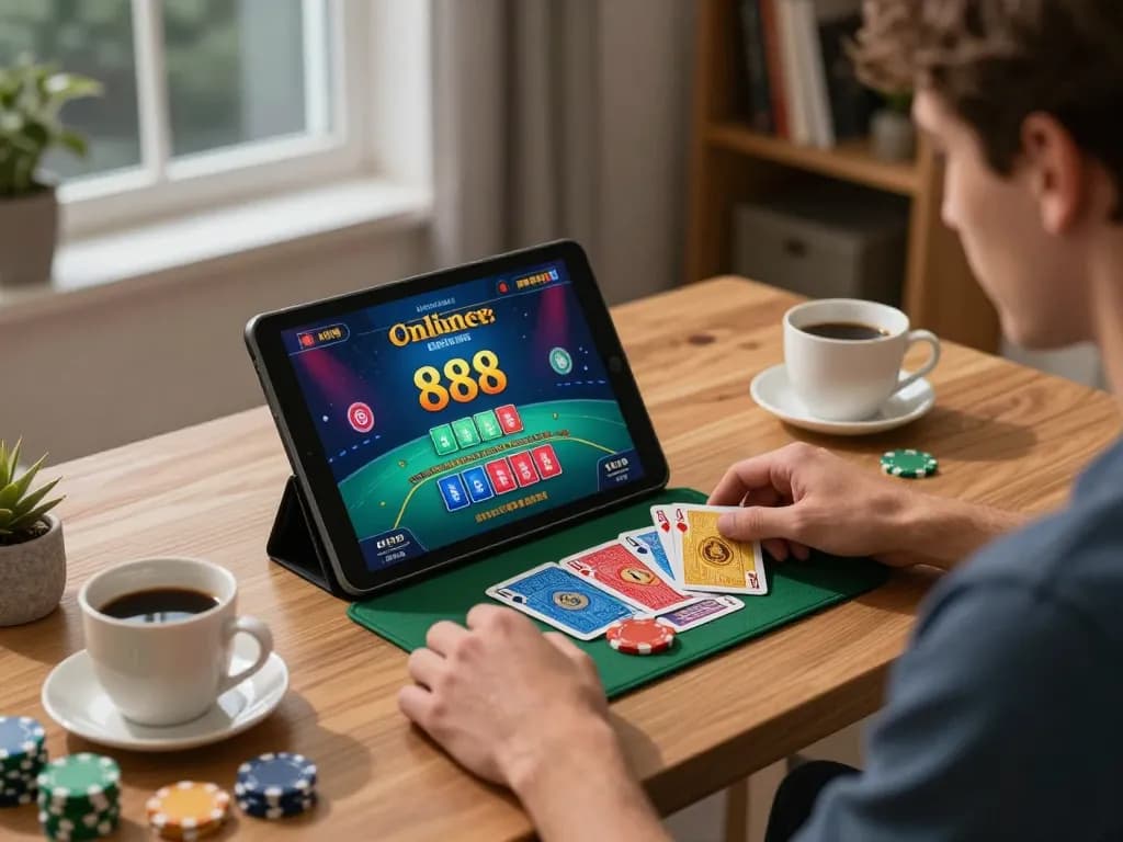 Experience thrilling gameplay at casino online 888new with engaging blackjack sessions on tablets.
