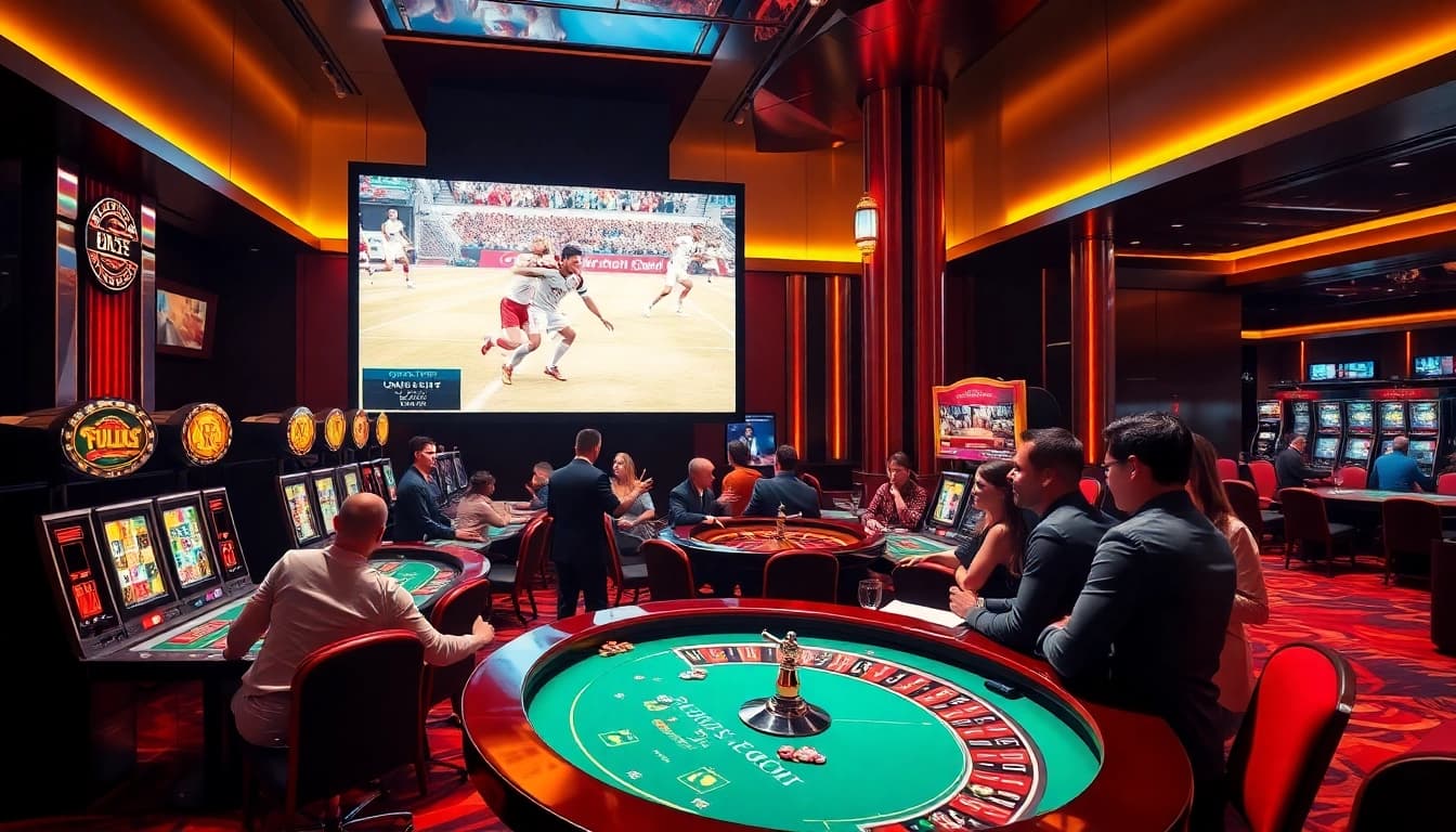 Vaoluoitv offers a thrilling casino experience with vibrant games and live sports action.