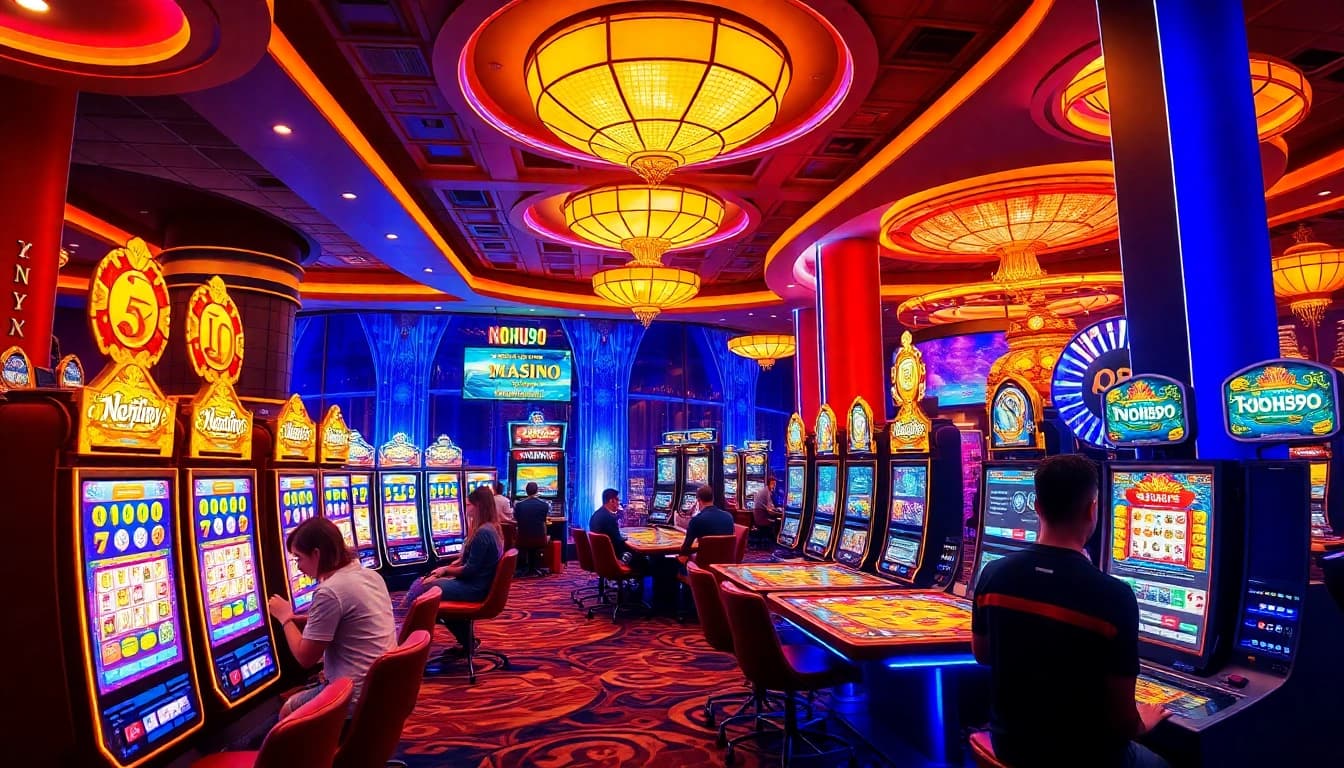 Experience the excitement of NOHU90, the top online gaming platform with vibrant slot machines and thrilling games.