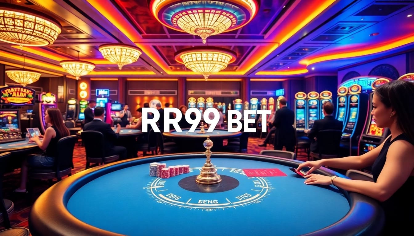 Experience thrilling gaming action at RR99 BET with live dealers and luxe casino settings.