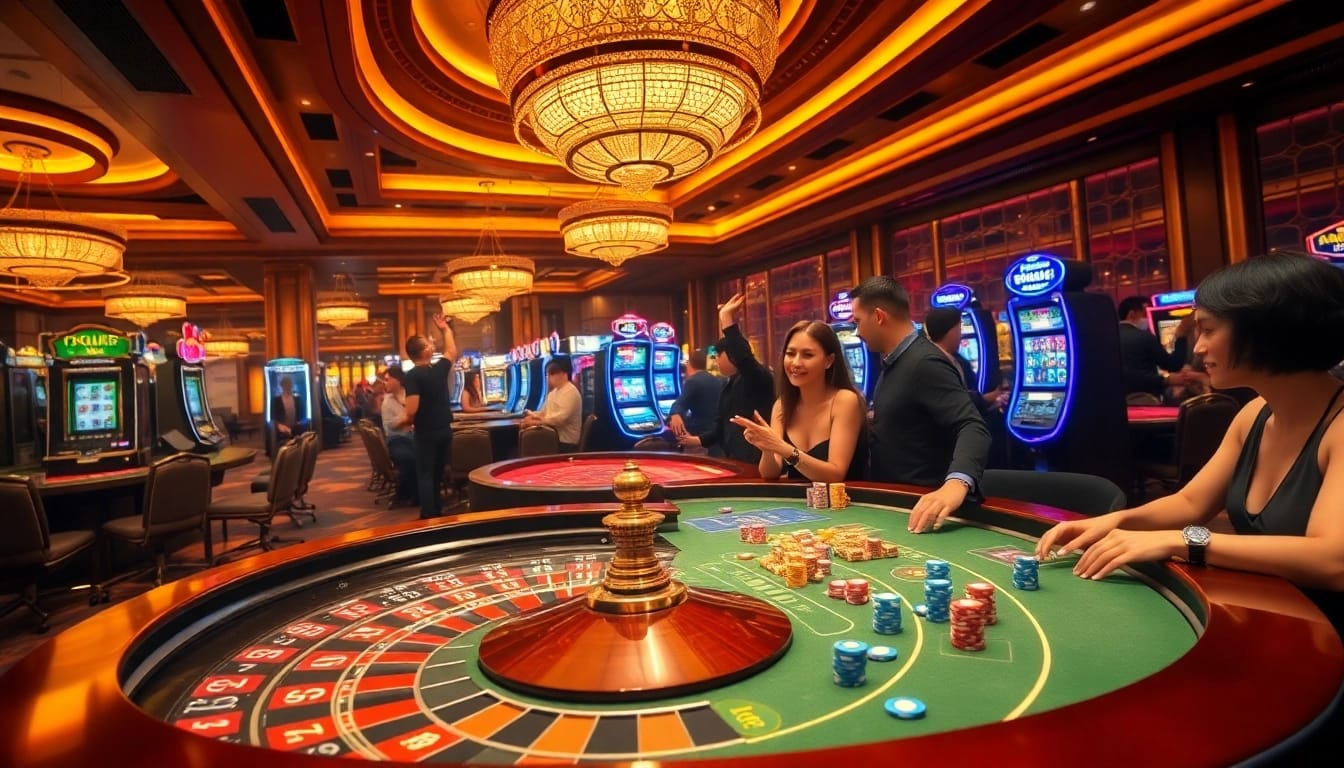 Experience thrilling gameplay at Jun88 with vibrant casino games and exciting betting action.
