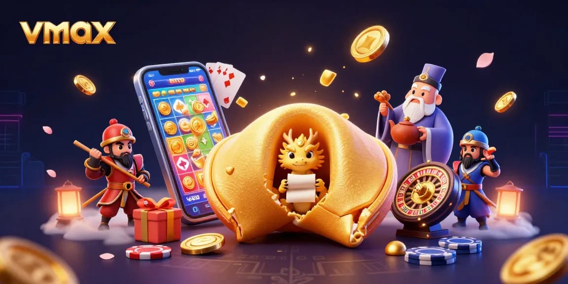 Engage with vmax casino games featuring spinning reels and golden coins erupting.