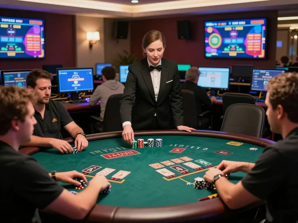 Engage in strategic gameplay at go99 casino with professional live baccarat dealer and players.