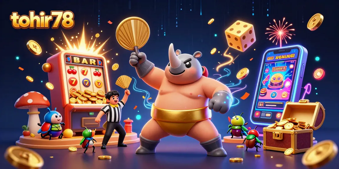 Tohir78 mempromosikan kemenangan besar dalam permainan slot online dengan visual menarik.