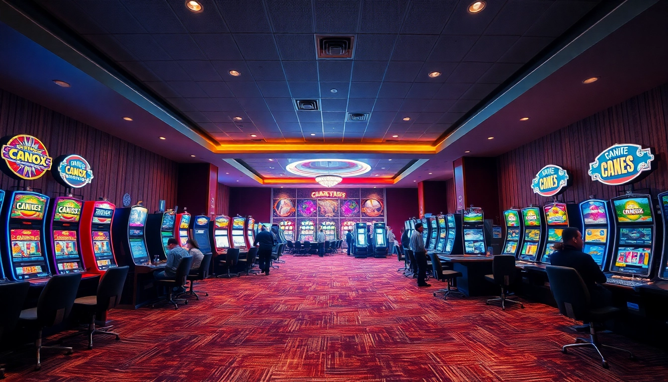 Experience the electrifying atmosphere of AT99 casino with vibrant games and lively patrons.