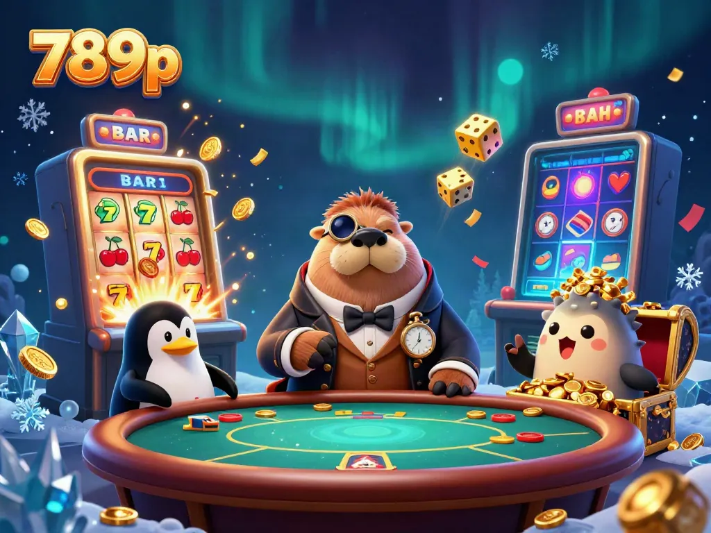 Engage in thrilling 3D casino experiences at 789p with lively characters and vibrant game elements.