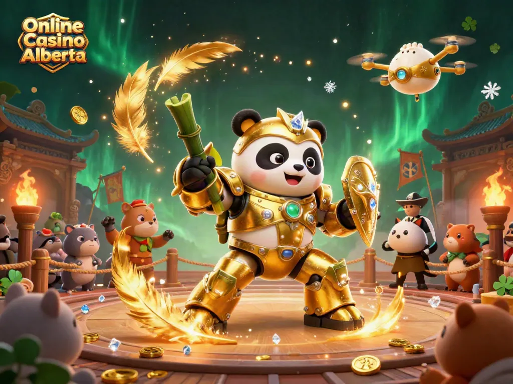 Engage in thrilling experiences at Online Casino Alberta with dynamic 3D illustrations of exciting games.