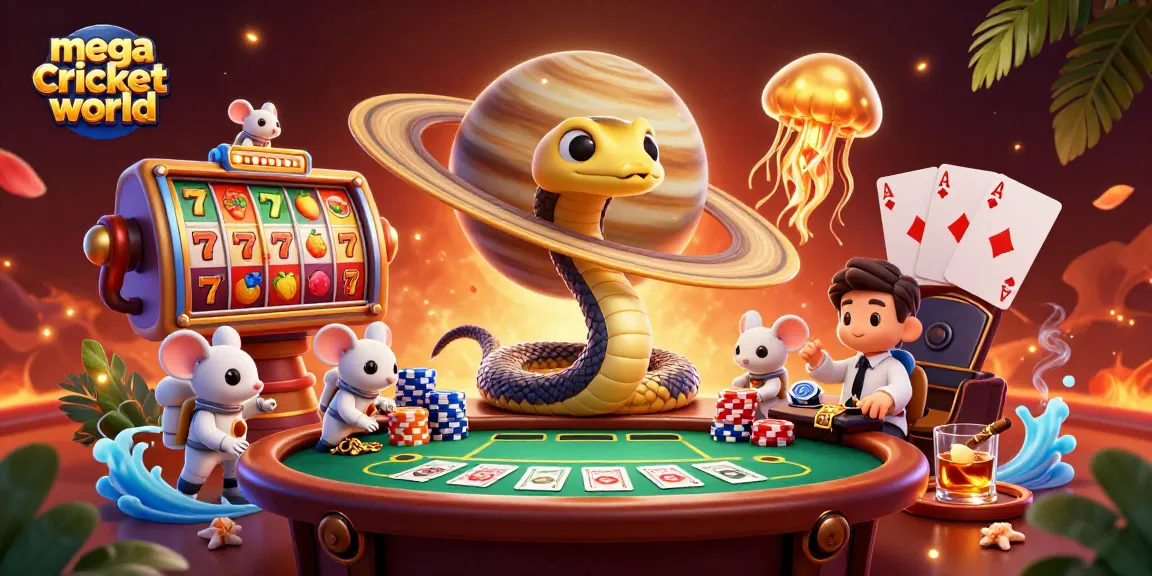 Experience thrilling gameplay at mega cricket world with vibrant slot reels and dynamic betting action.