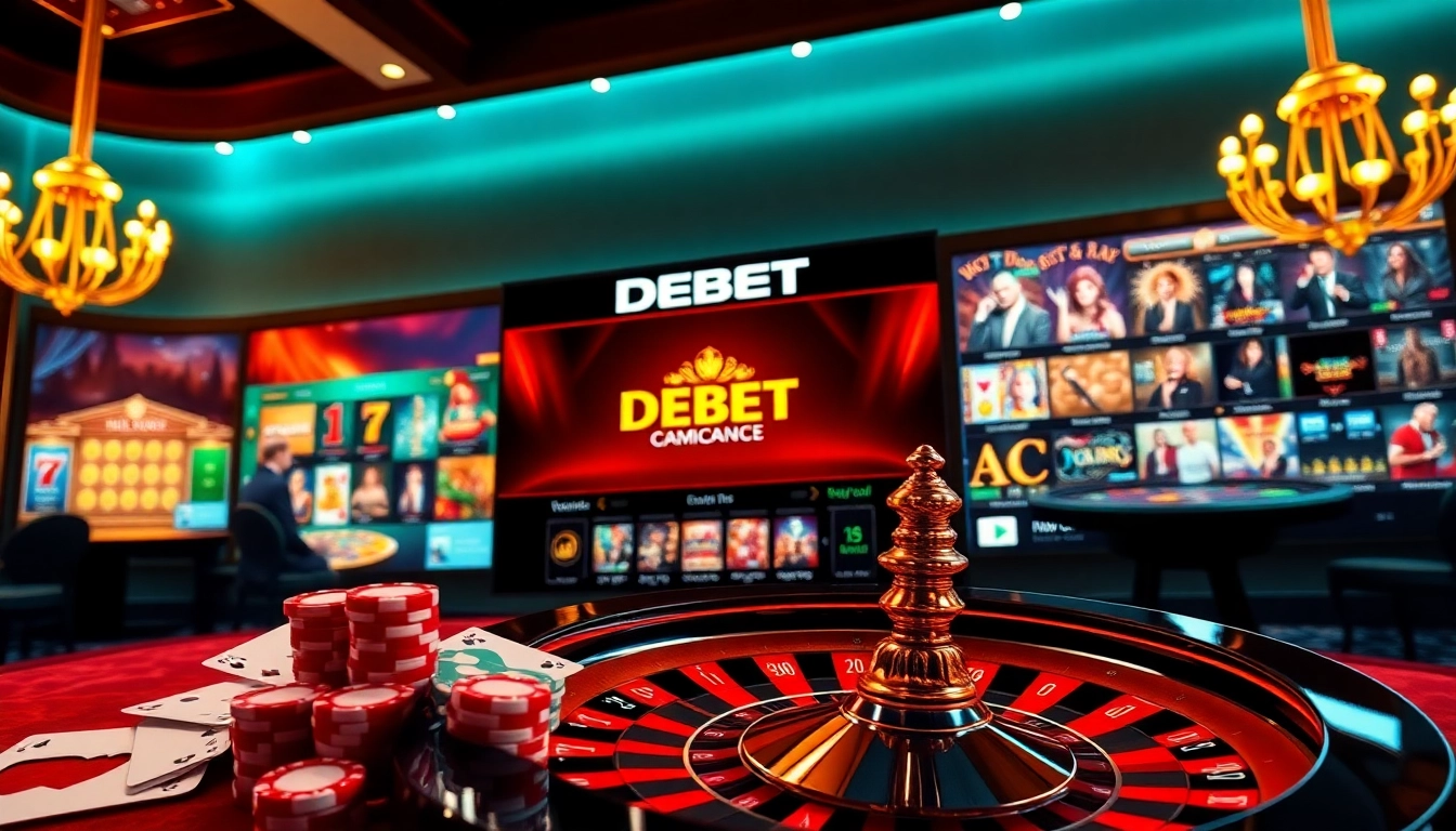 Experience the vibrant world of Trang Chủ DEBET with thrilling casino games and betting opportunities.