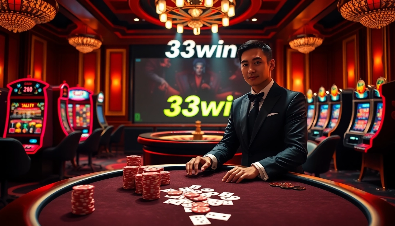 Players enjoy thrilling games and exciting wins at 33win online casino.