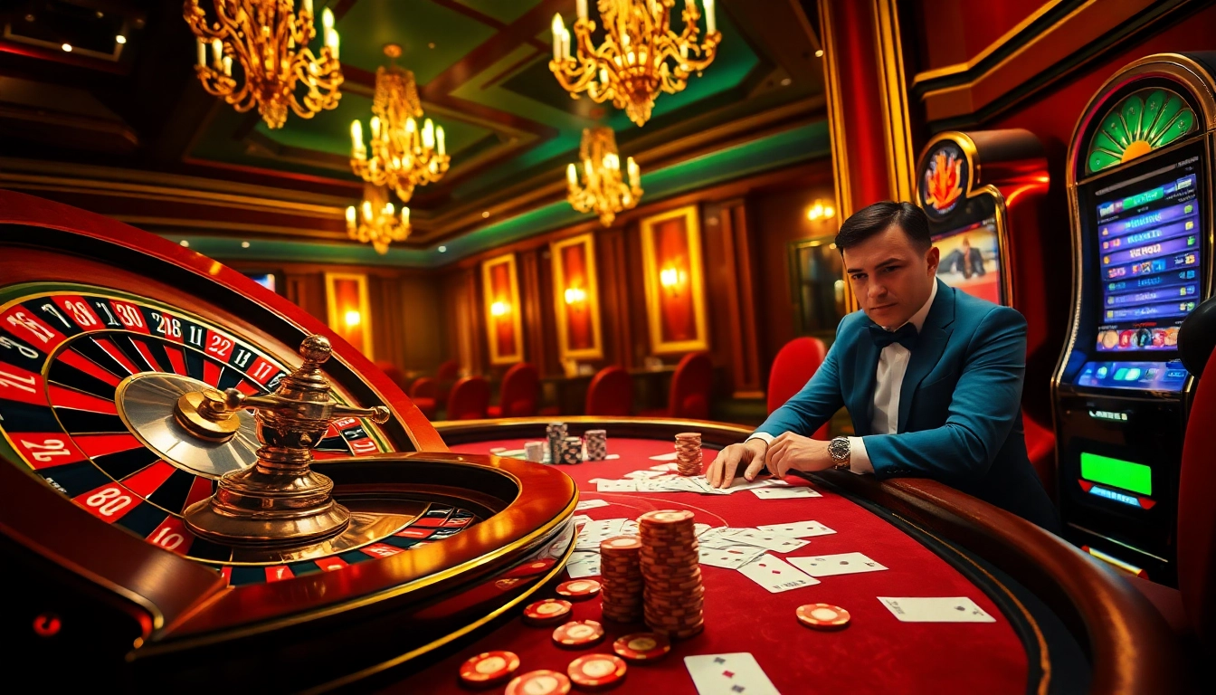 Experience the excitement of betting at https://rikbet1.it.com/ with vibrant casino elements like roulette wheels and chips.