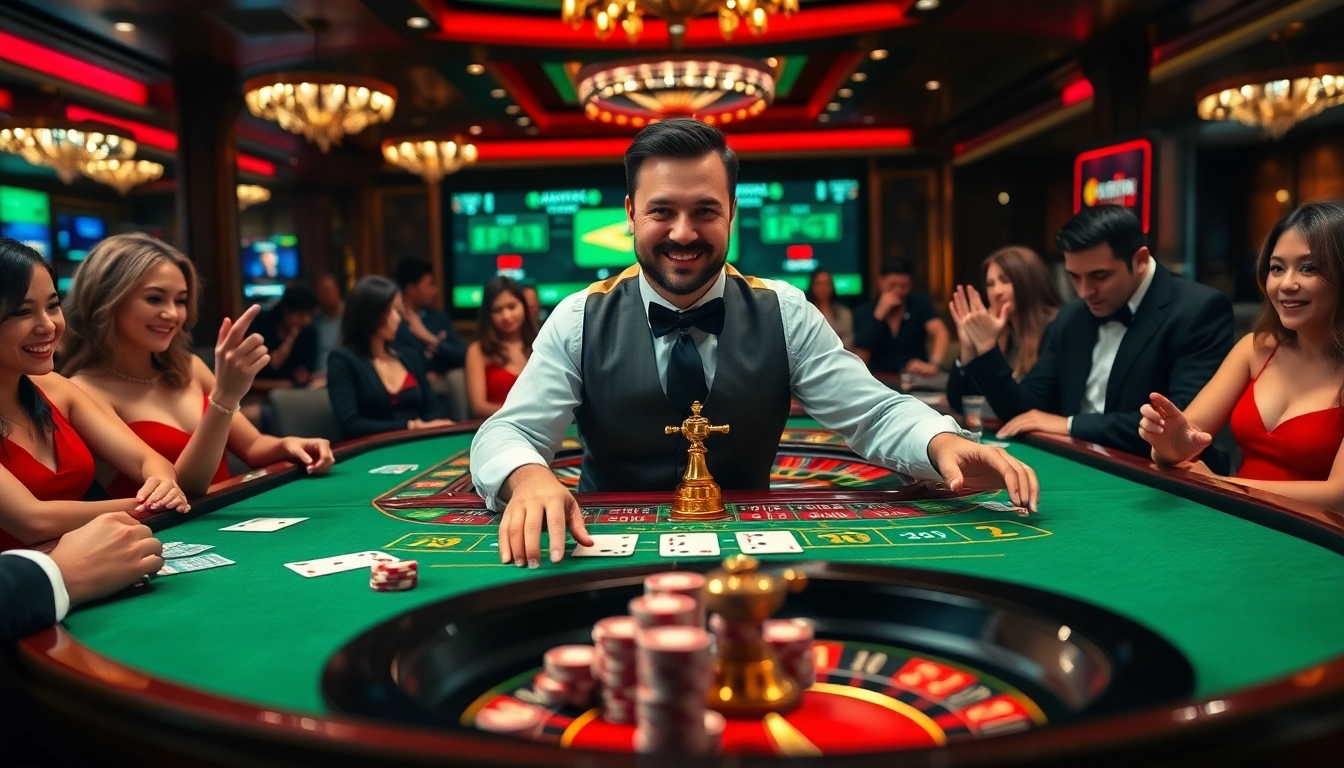 Experience the thrill of baccarat at https://xx88.us/, where professional dealers create an engaging atmosphere for players.