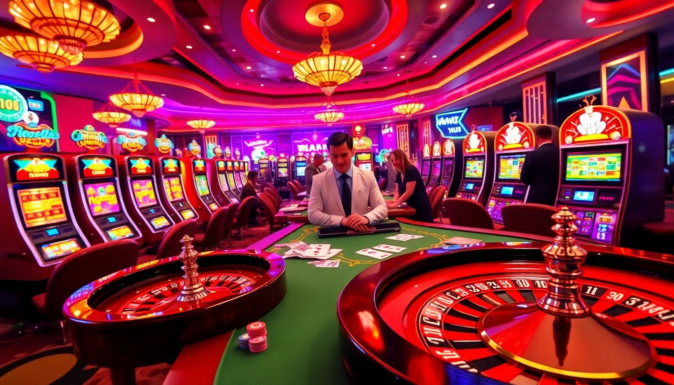 Experience excitement at 98Win casino with players enjoying diverse gaming options.