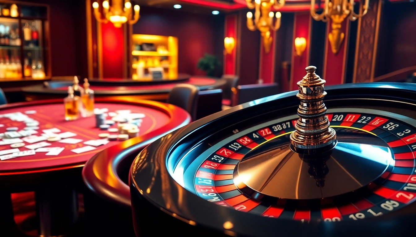 Experience thrilling gameplay at juragan77 with luxurious casino elements and vibrant atmosphere.