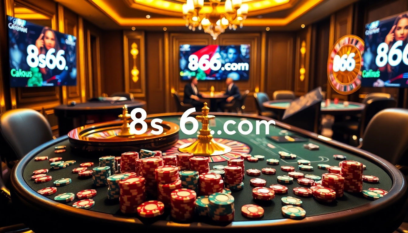 Experience thrilling gameplay at 8s86.com with engaging casino tables and exciting poker games.